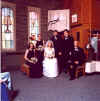 Wedding party:  Sarah (oldest sister), me, Beth, Josh, Matt (Josh's brother), and Andrew (Josh's friend)